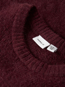 NAME IT Strik Vest Oneifyly Burgundy
